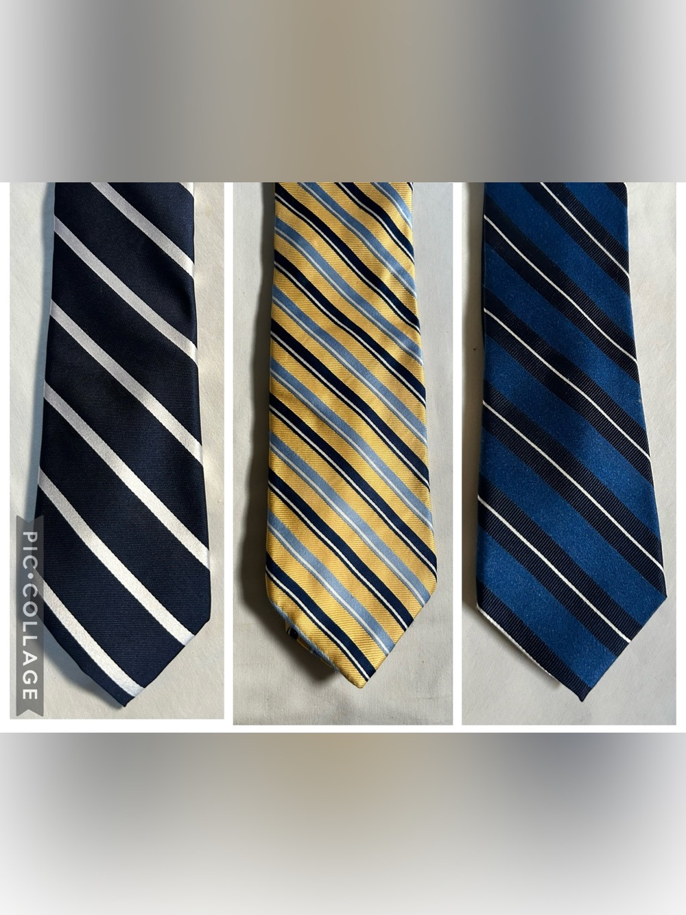 Lot of 3 Assorted Dress Ties